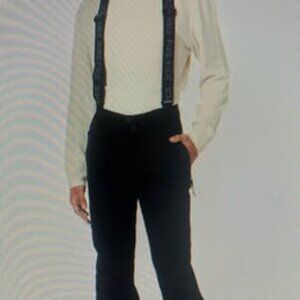 Mens fire and ice ski pants with suspenders